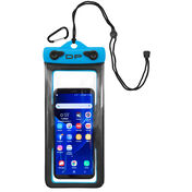 Dry Pak Floating Waterproof Cell Phone Case, 4" x 8", Electric Blue